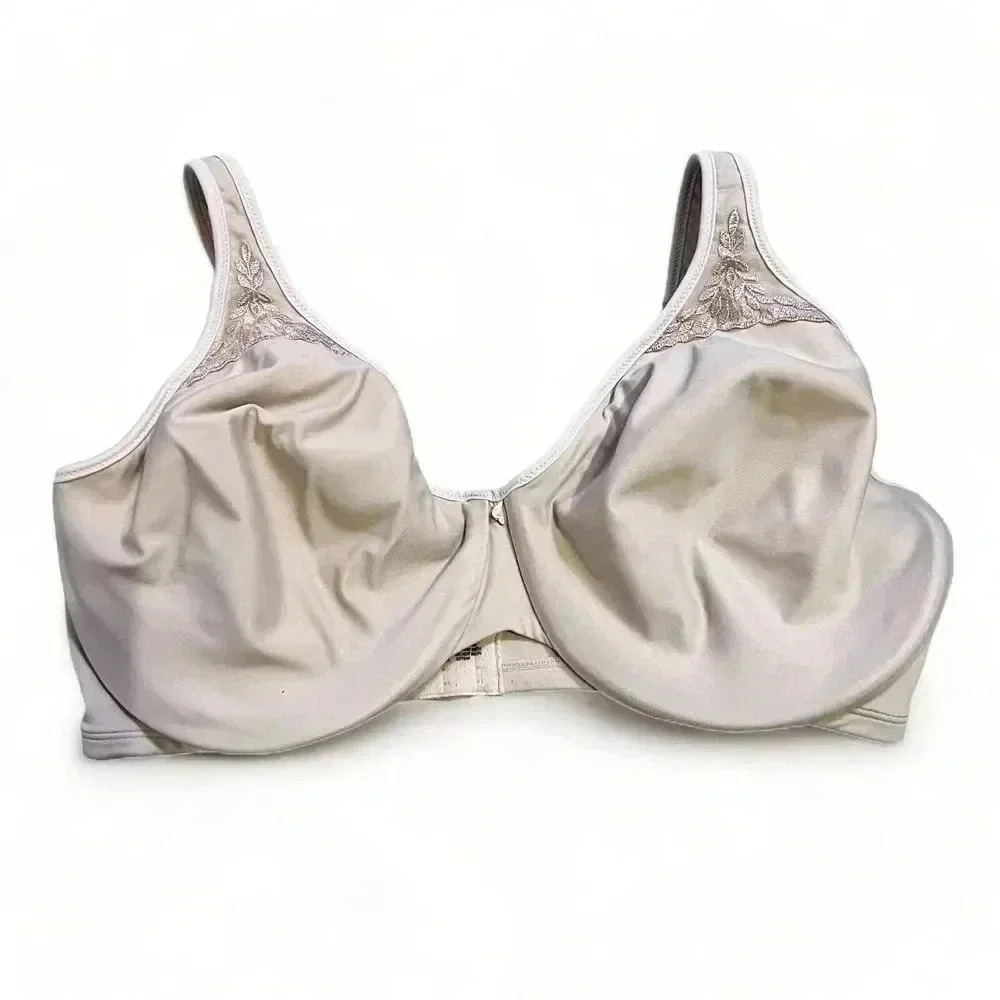 Bali Womens‎ Tan Unpadded Underwire Lace Tan Bra Sz DD 38/85 Comfort